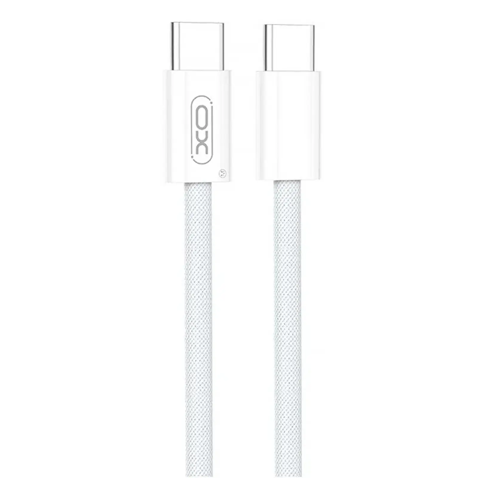 Data kabel XO NB-Q260A USB-C to USB-C 60W (1m), White
