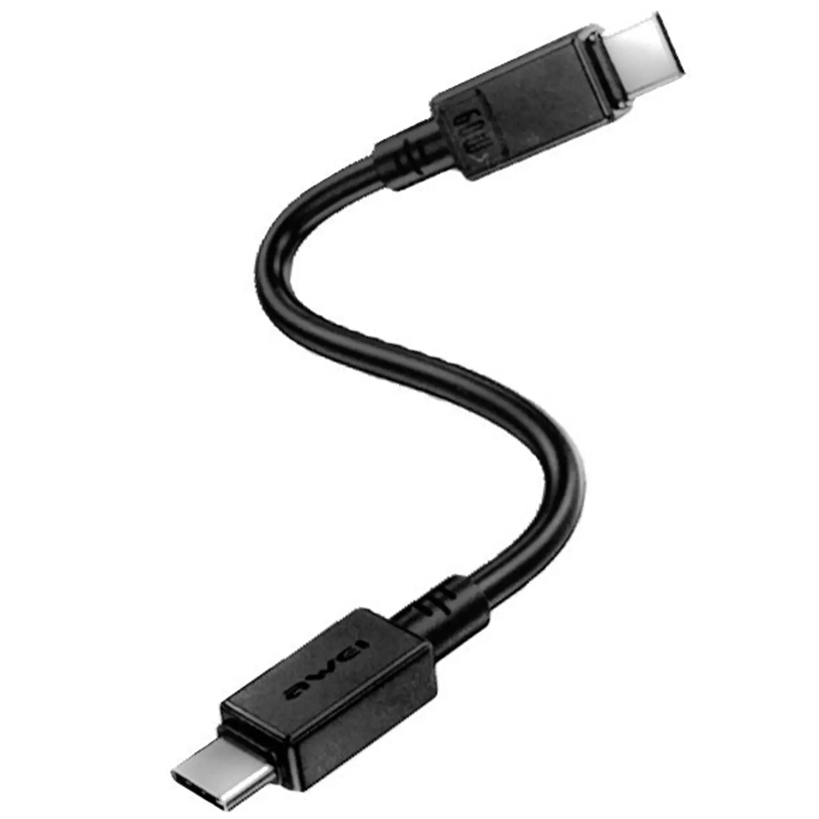 Data kabel Awei CL-160 Type-C to Type-C 60W (0.3m)