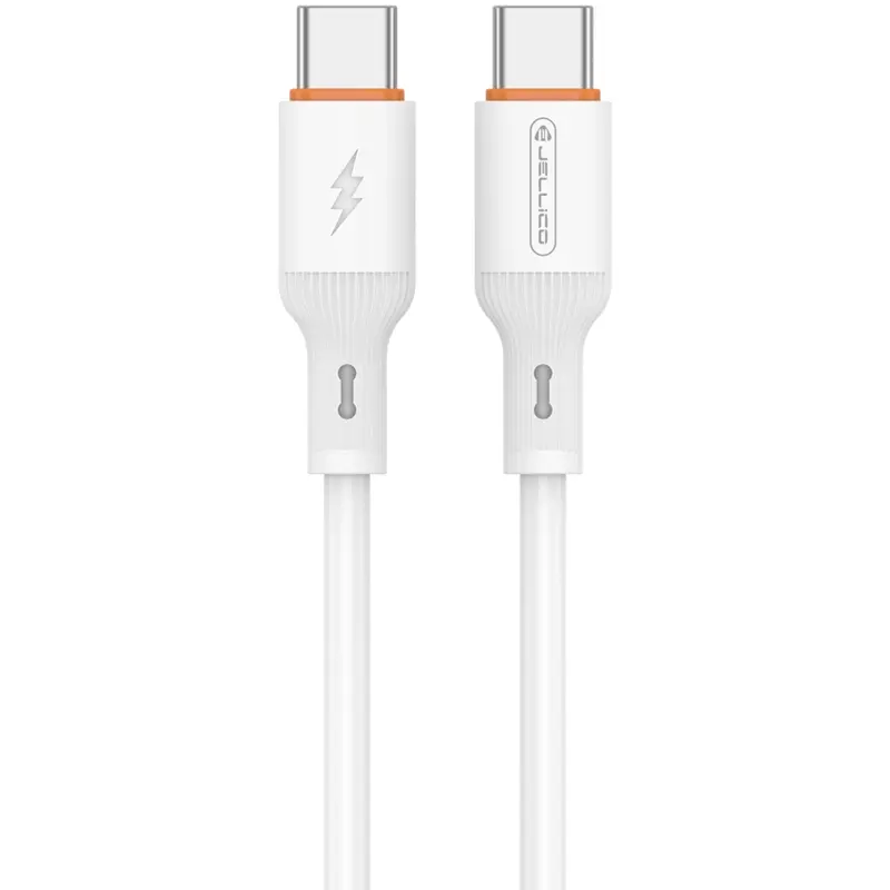 Kabel Jellico B29 Type-C to Type-C PD60W (1m), White