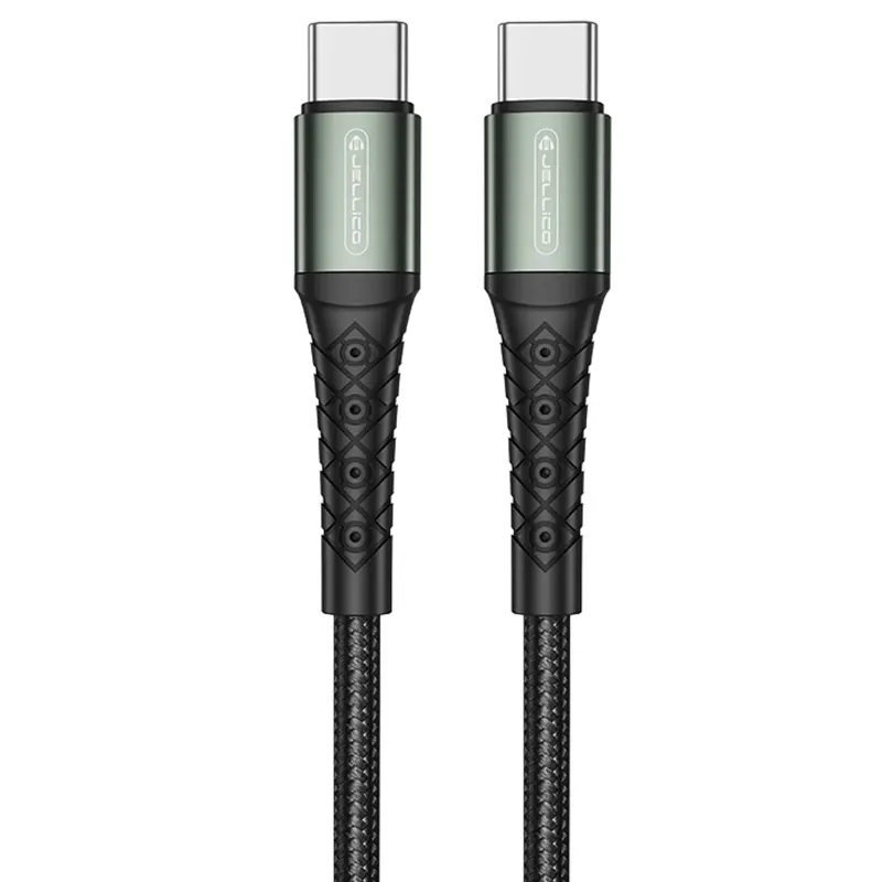 Kabel Jellico B10 Type-C to Type-C PD60W (1m), Black