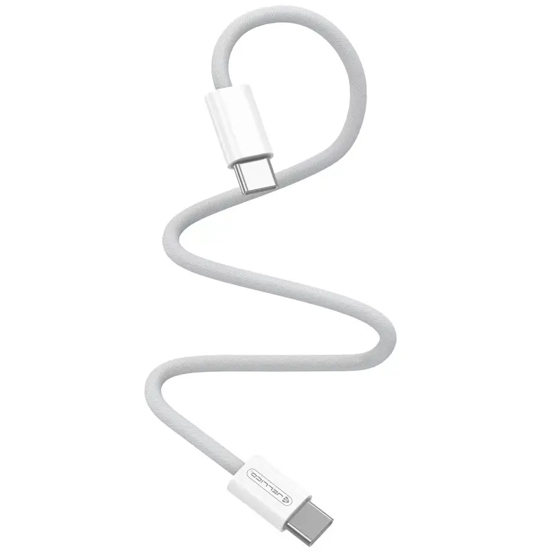 Дата кабель Jellico IP15 Type-C to Type-C PD60W (2m), White 1