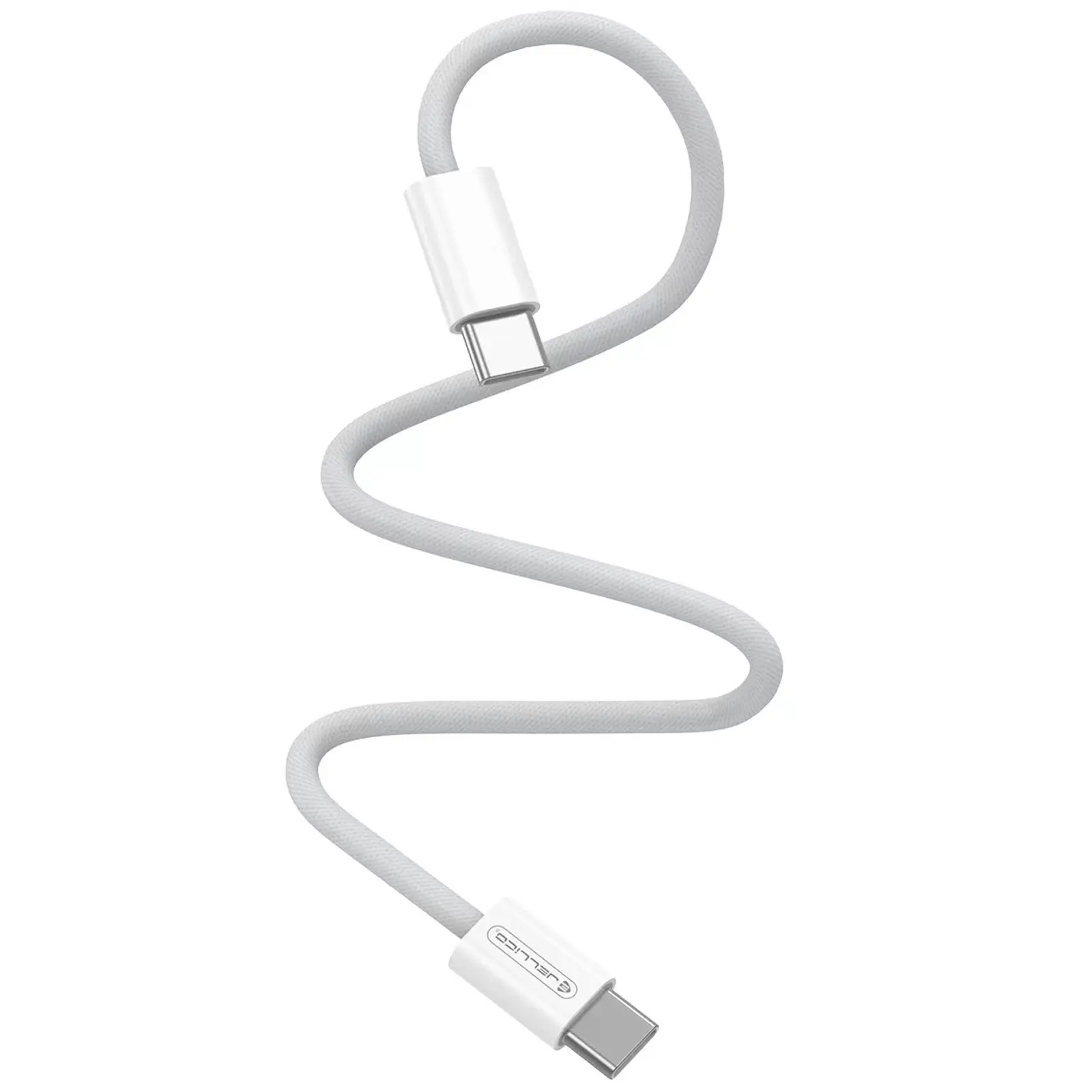 Дата кабель Jellico IP15 Type-C to Type-C PD60W (2m), White 1