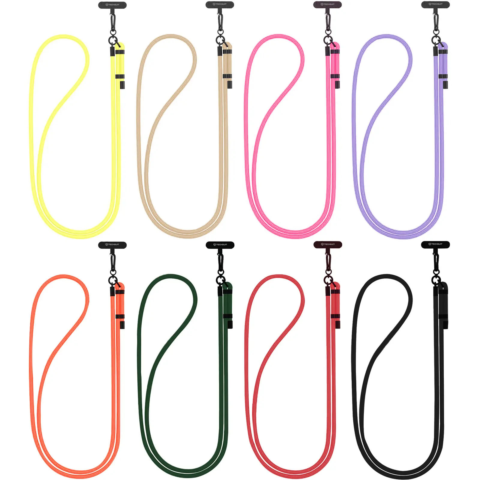 Rope crossbody strap Techsuit (RCS1) with Carabiner Universal