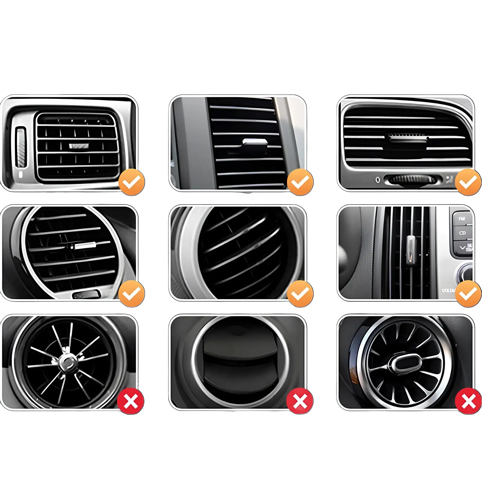 Uchwyt samochodowy с ładowarka bezprzewodowa Senteo SH-01 Drift 1 Wireless Airvent mount 15W, Black 1