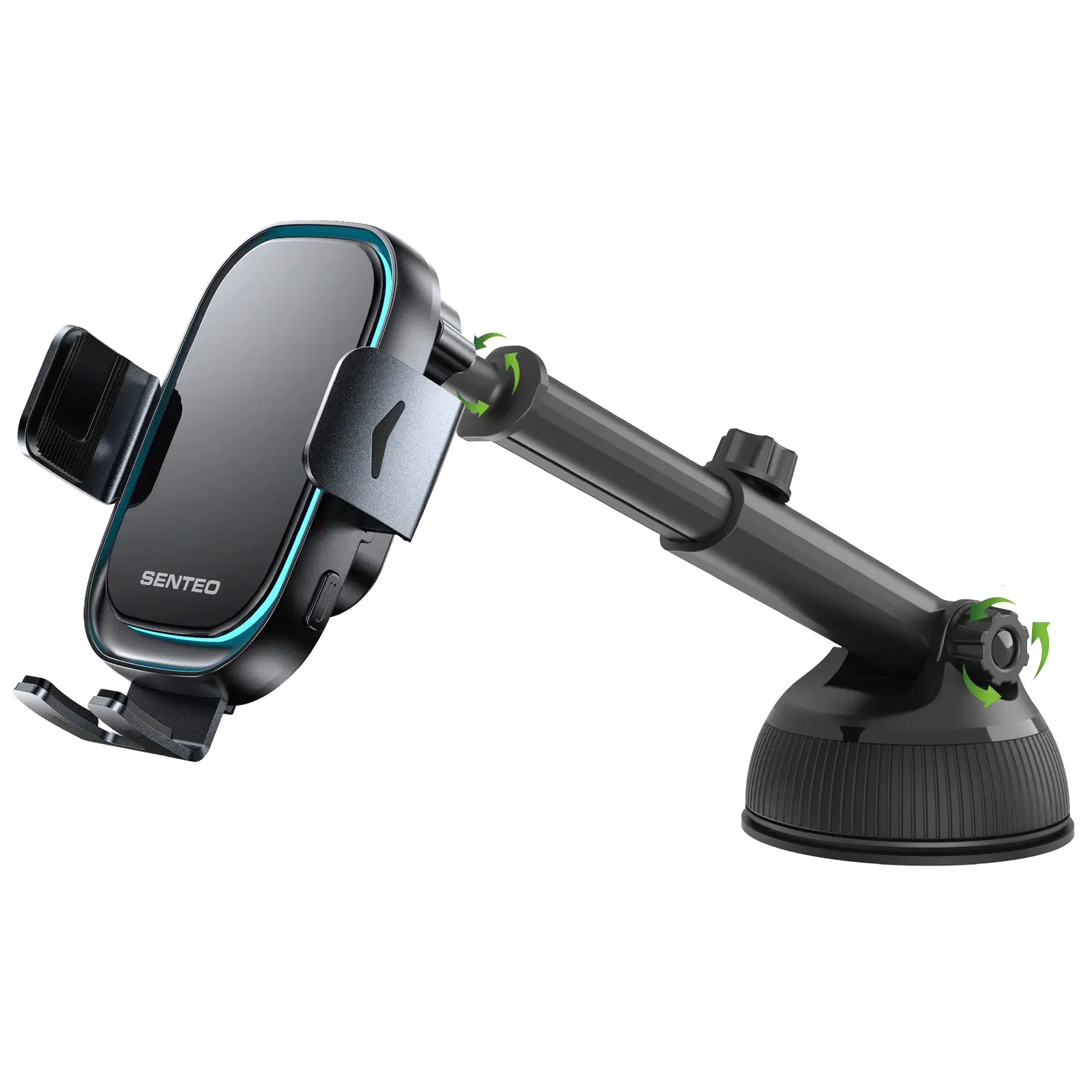 Uchwyt samochodowy с ładowarka bezprzewodowa Senteo SH-02 Drift 2 Wireless Dashboard+ Airvent Mount 15W, Black 4