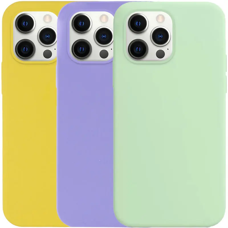 Чохол Silicone Case Full Protective (AA) NO LOGO для Apple iPhone 12 Pro / 12 (6.1"), Силікон