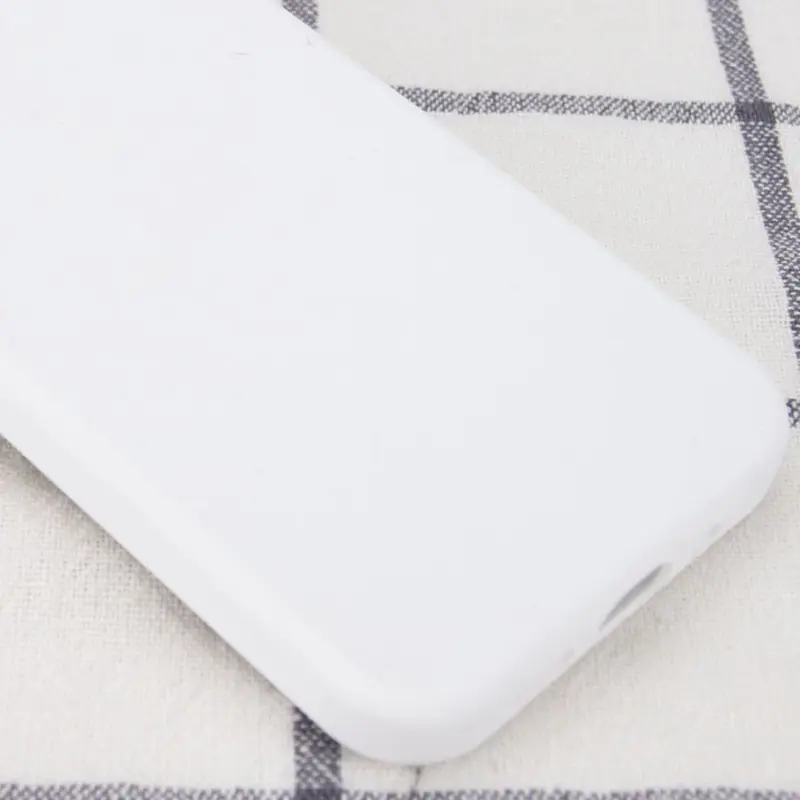 Чохол Silicone Case Full Protective (AA) NO LOGO для Apple iPhone 12 Pro / 12 (6.1"), Білий / White 1, Силікон