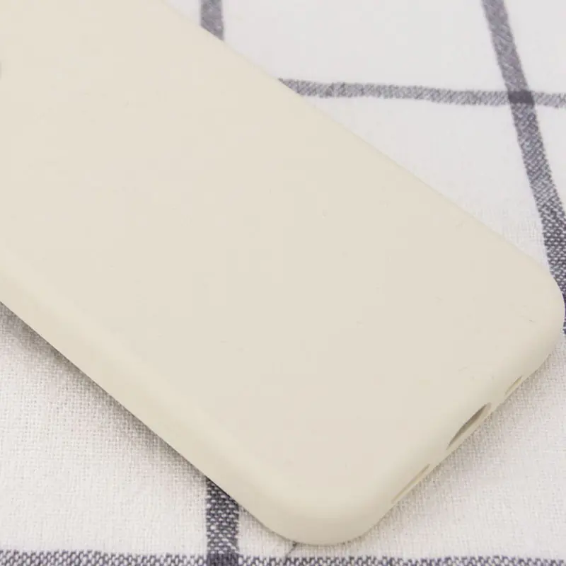 Etui Silicone Case Full Protective do Apple iPhone 13 (6.1"), Beżowy / Antique White 1, Silikon