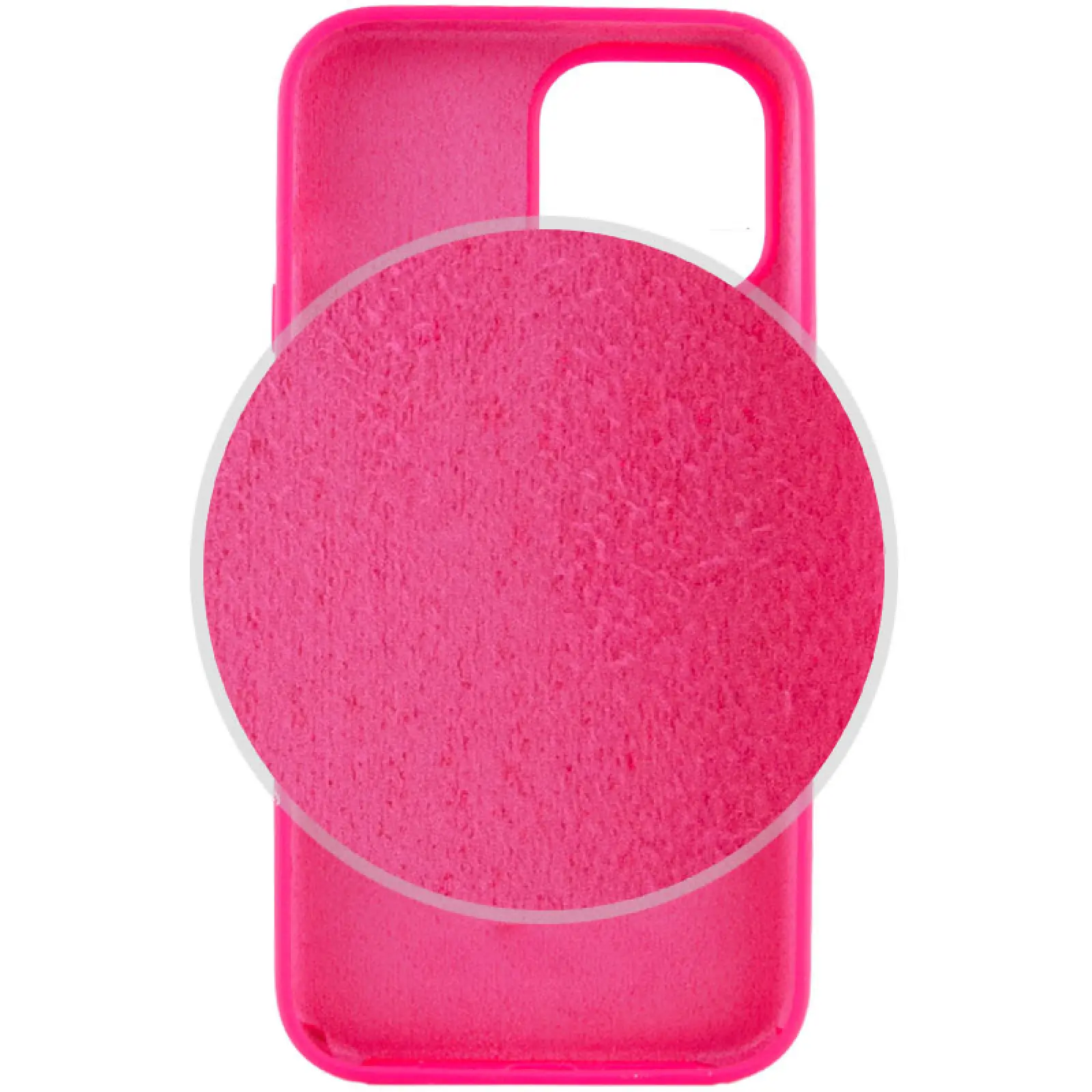 Etui Silicone Case Full Protective do Apple iPhone 13 (6.1"), Różowy / Barbie pink 2, Silikon