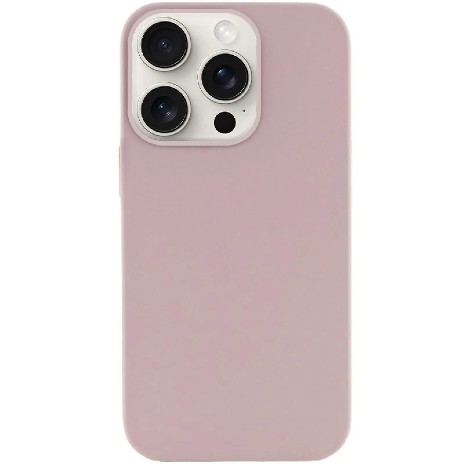 Etui Silicone Case Full Protective do Apple iPhone 14 Pro (6.1"), Szary / Lavender, Silikon
