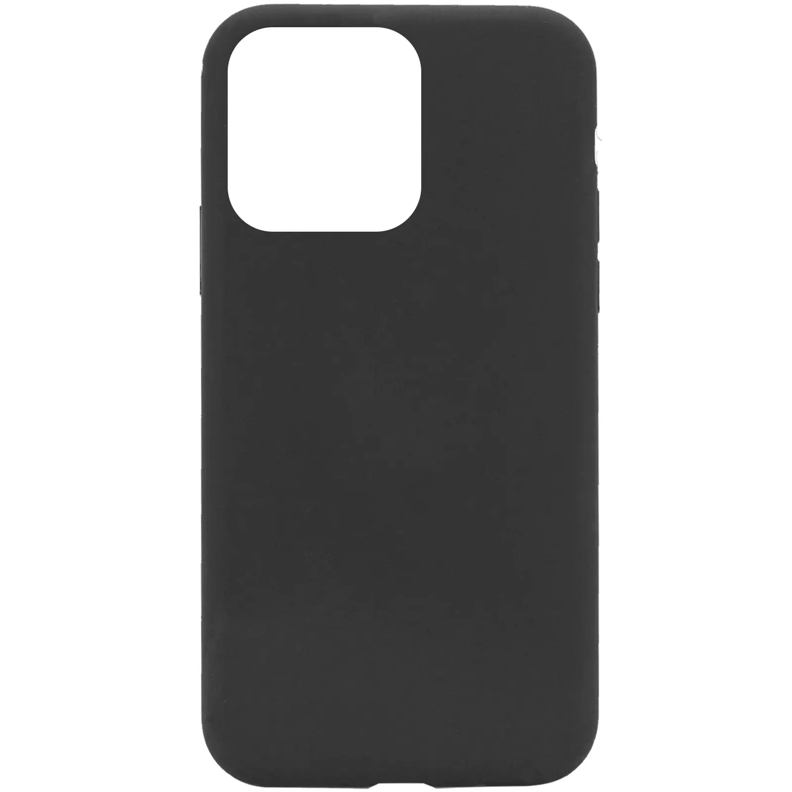 Etui Silicone Case Full Protective do Apple iPhone 14 Pro Max (6.7"), Czarny / Black, Silikon