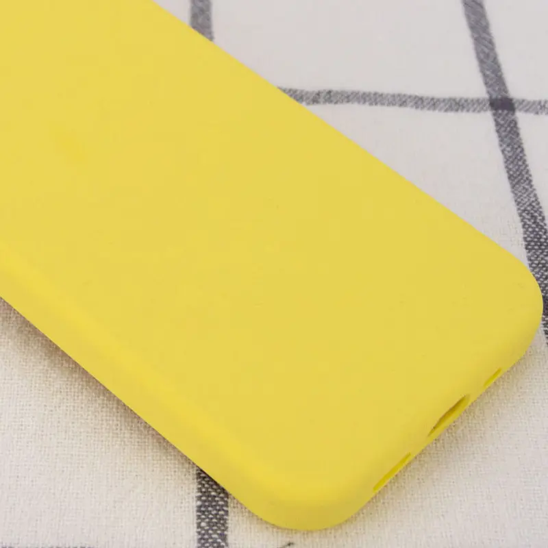 Etui Silicone Case Full Protective do Apple iPhone 14 Pro Max (6.7"), Żółty / Yellow 4, Silikon
