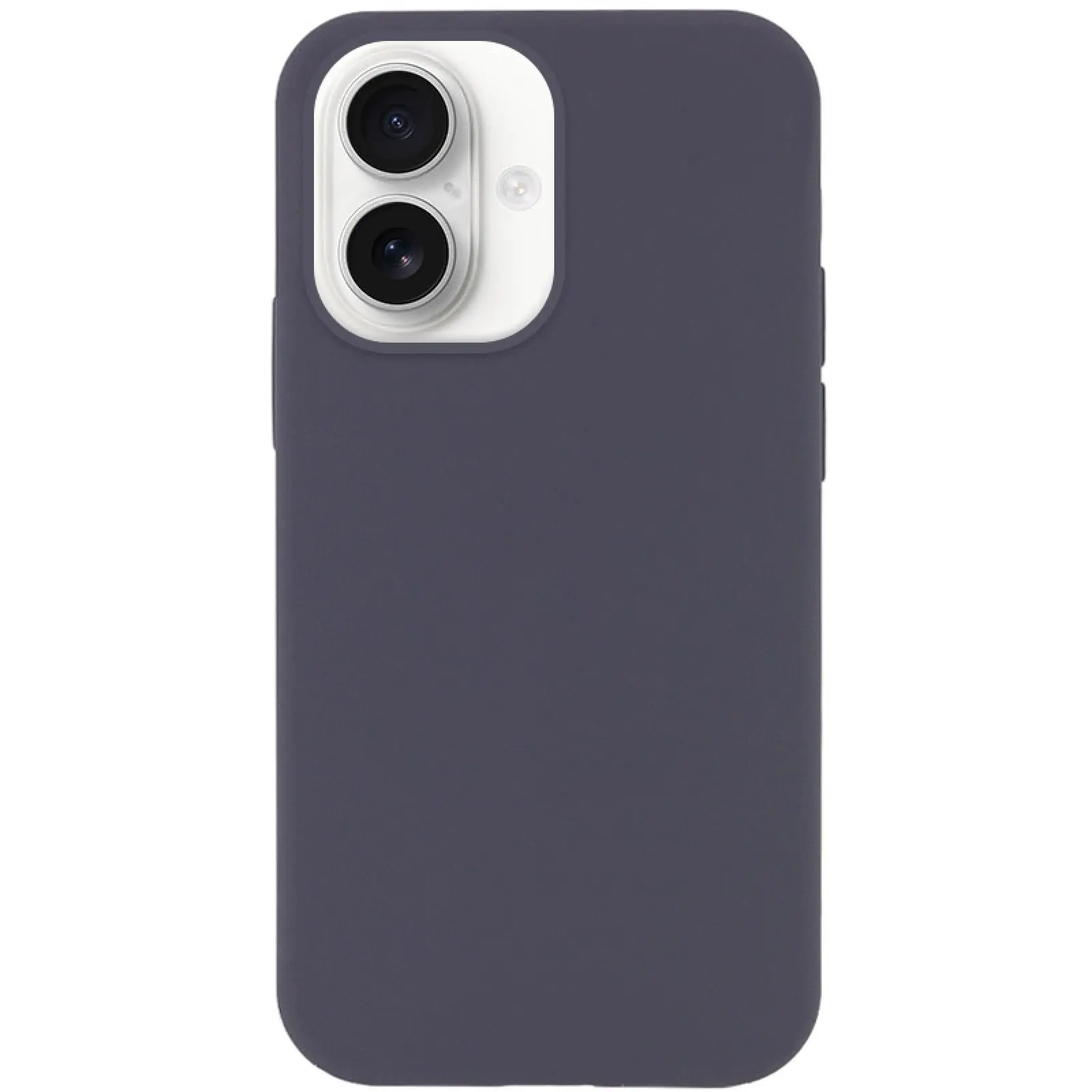 Etui Silicone Case Full Protective do Apple iPhone 16 (6.1"), Szary / Dark Gray, Silikon