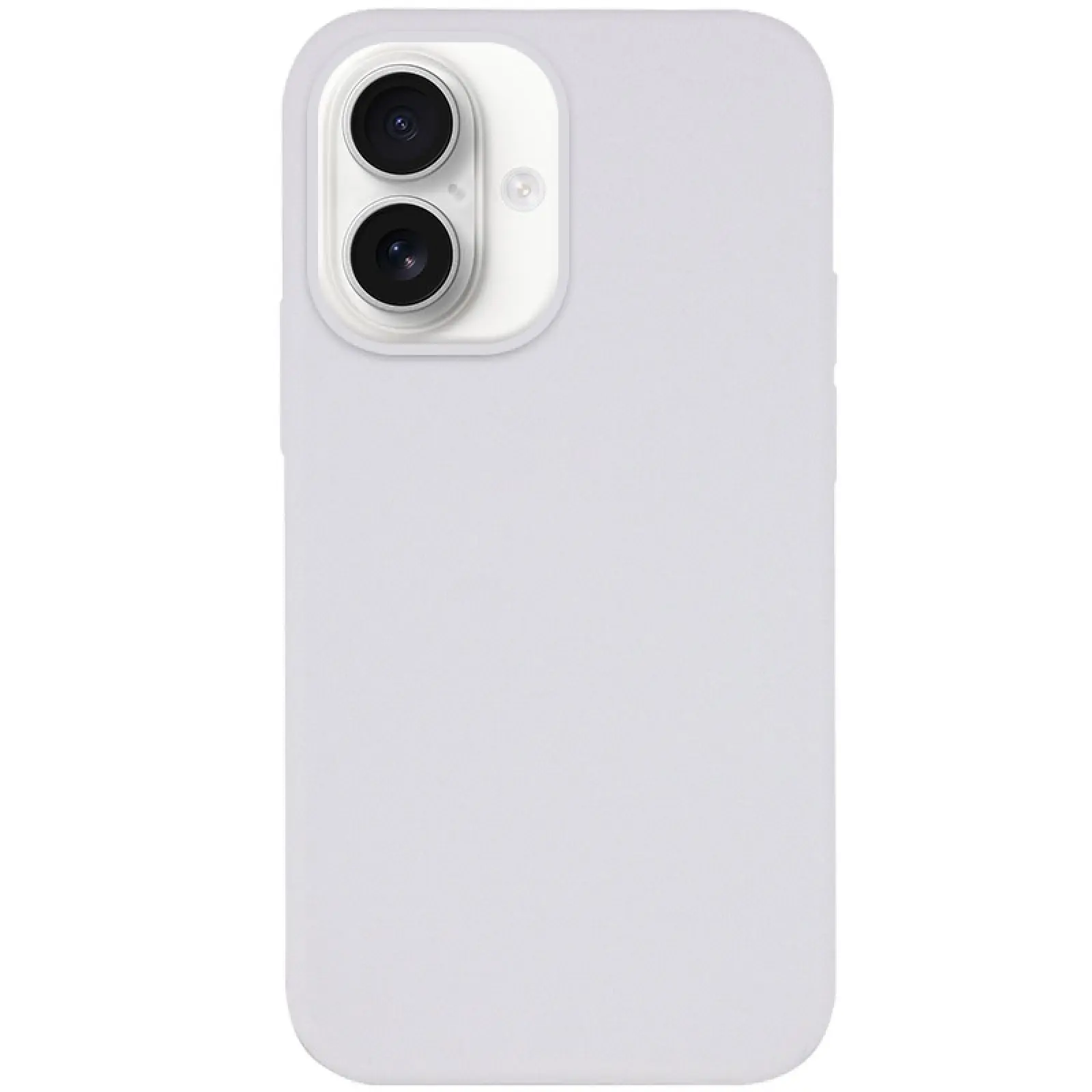 Etui Silicone Case Full Protective do Apple iPhone 16 (6.1"), Biały / White, Silikon