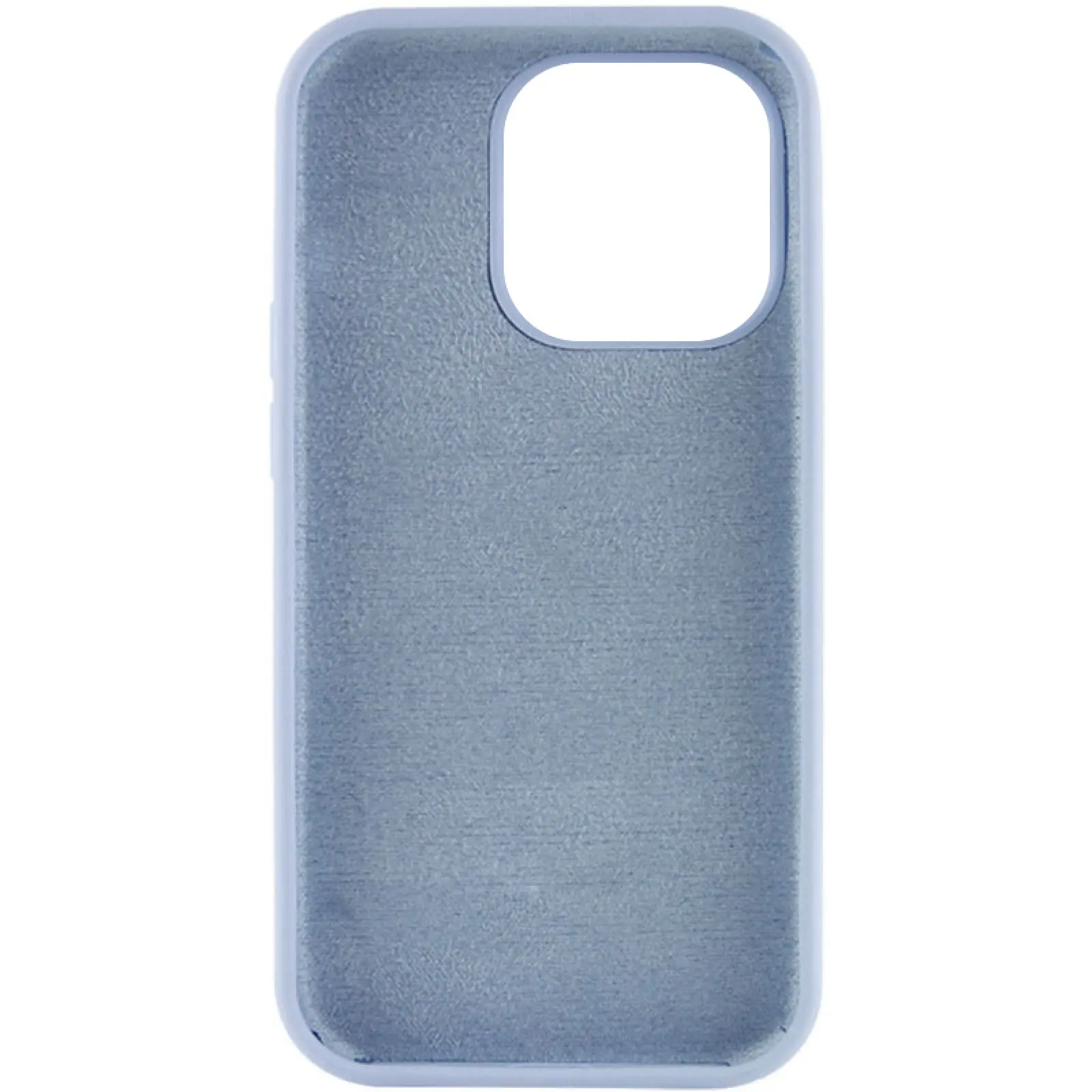 Etui Silicone Case Full Protective do Apple iPhone 16 Pro (6.3"), Niebieski / Lilac Blue 1, Silikon