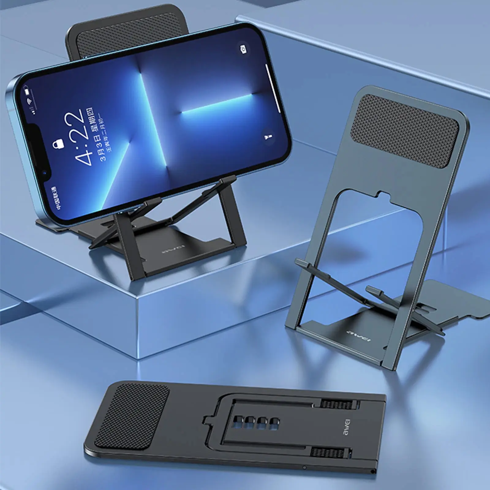 Stand for phones Awei X28, Black 2