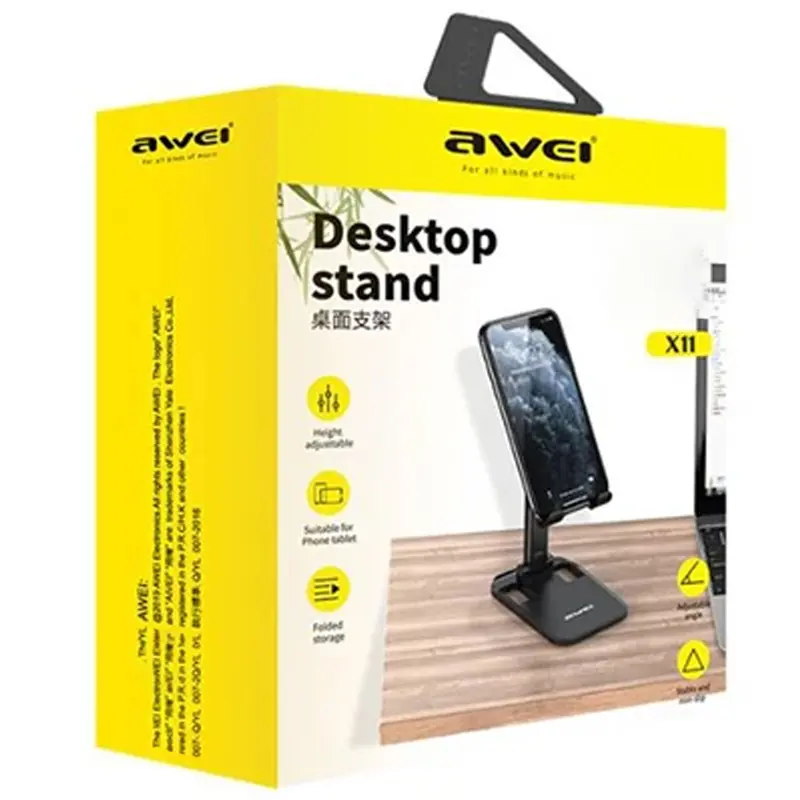 Podstawka do telefony Awei X11, White 2