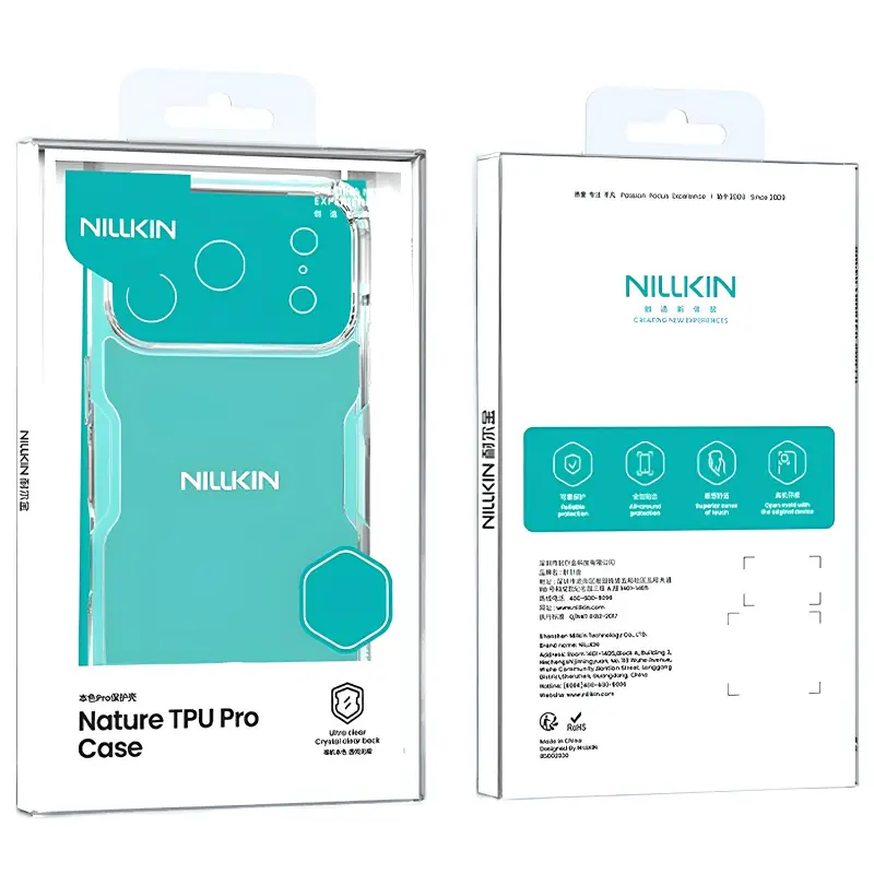 TPU etui Nillkin Nature Pro Series do Apple iPhone 17 Pro / 18 Pro (6.3"), Bezbarwny (przejrzysty) 3, Silikon