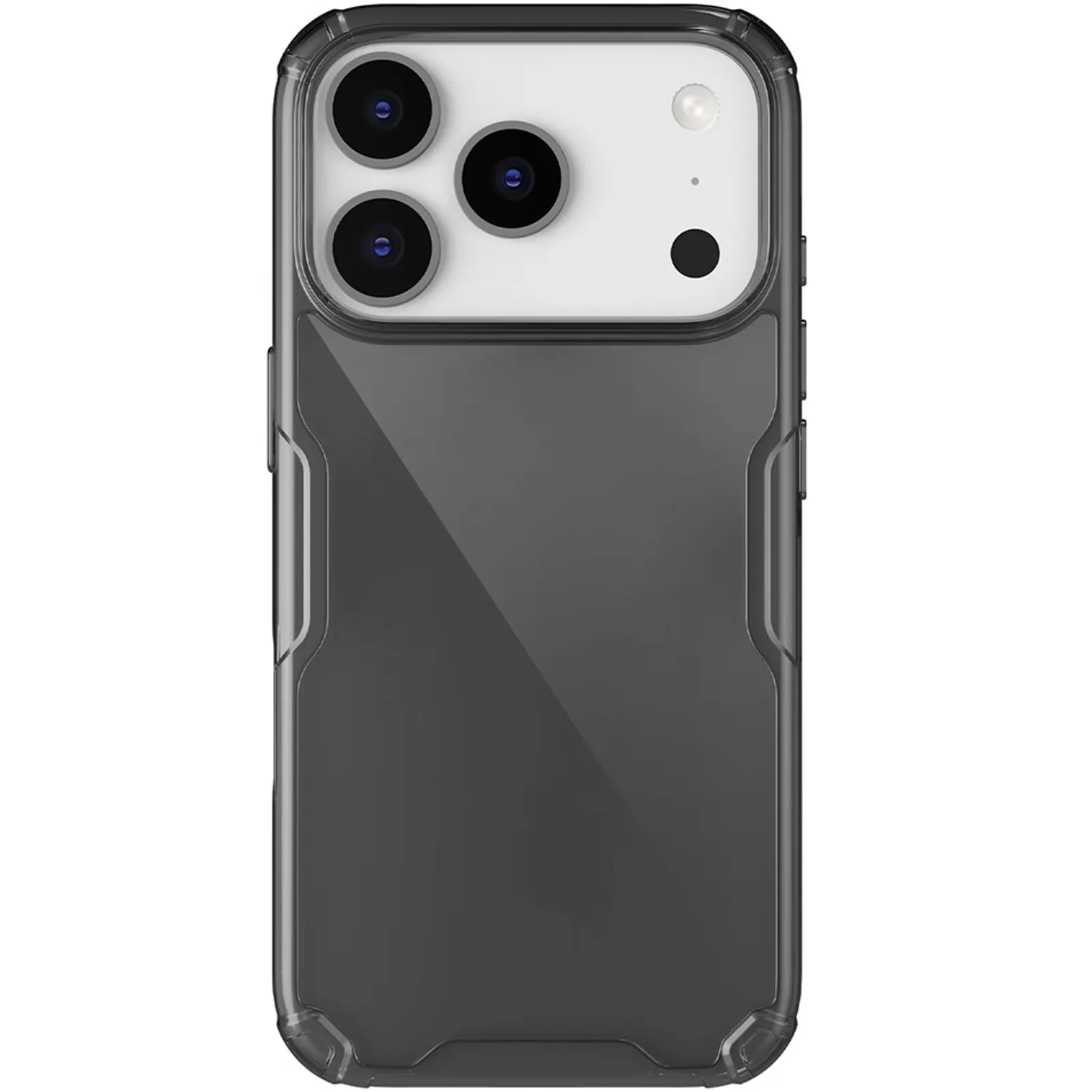 TPU etui Nillkin Nature Pro Series do Apple iPhone 17 Pro / 18 Pro (6.3"), Czarny (przejrzysty) 2, Silikon