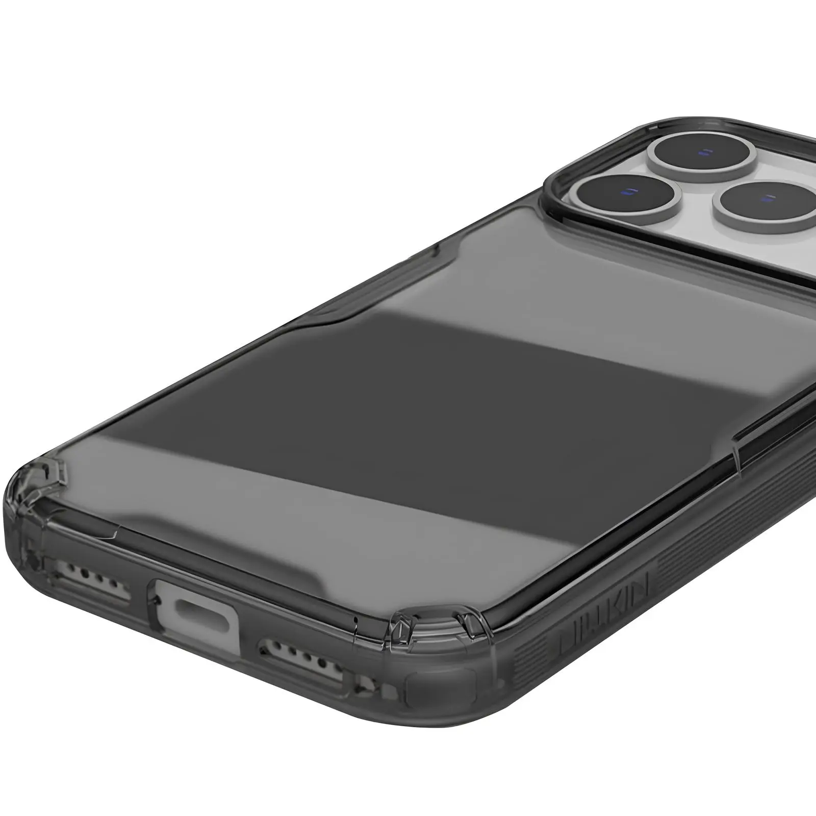 TPU etui Nillkin Nature Pro Series do Apple iPhone 17 Pro / 18 Pro (6.3"), Czarny (przejrzysty) 4, Silikon