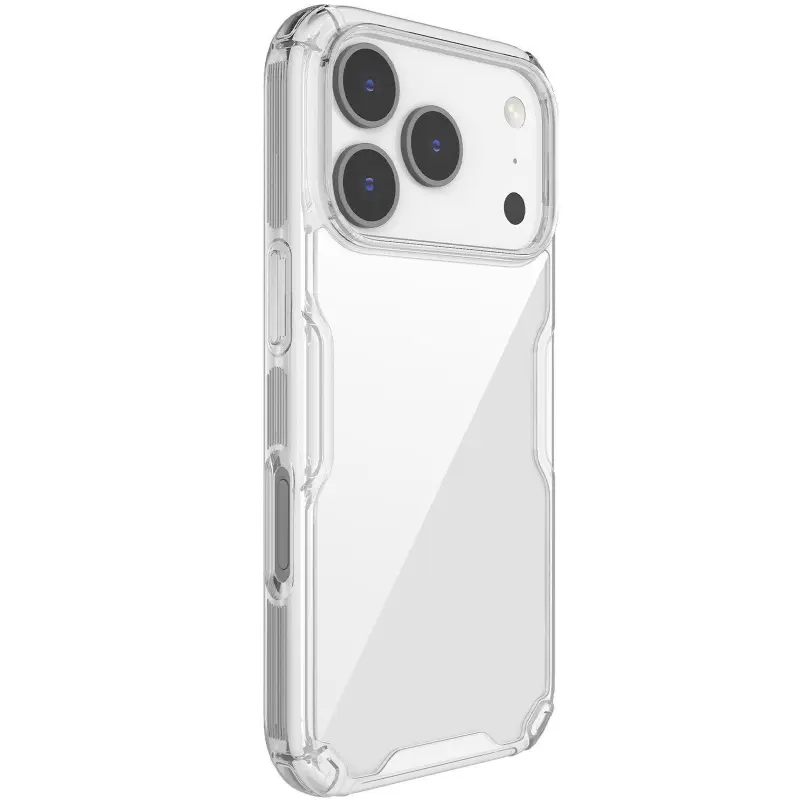 TPU case Nillkin Nature Pro Series for Apple iPhone 17 Pro Max / 18 Pro Max (6.9"), Colorless (transparent), Silicone