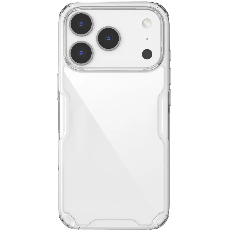 TPU case Nillkin Nature Pro Series for Apple iPhone 17 Pro Max / 18 Pro Max (6.9"), Colorless (transparent) 1, Silicone