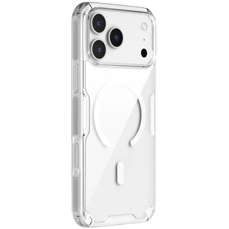 TPU case Nillkin Nature Pro Magnetic for Apple iPhone 17 Pro Max / 18 Pro Max (6.9"), Colorless (transparent), TPU