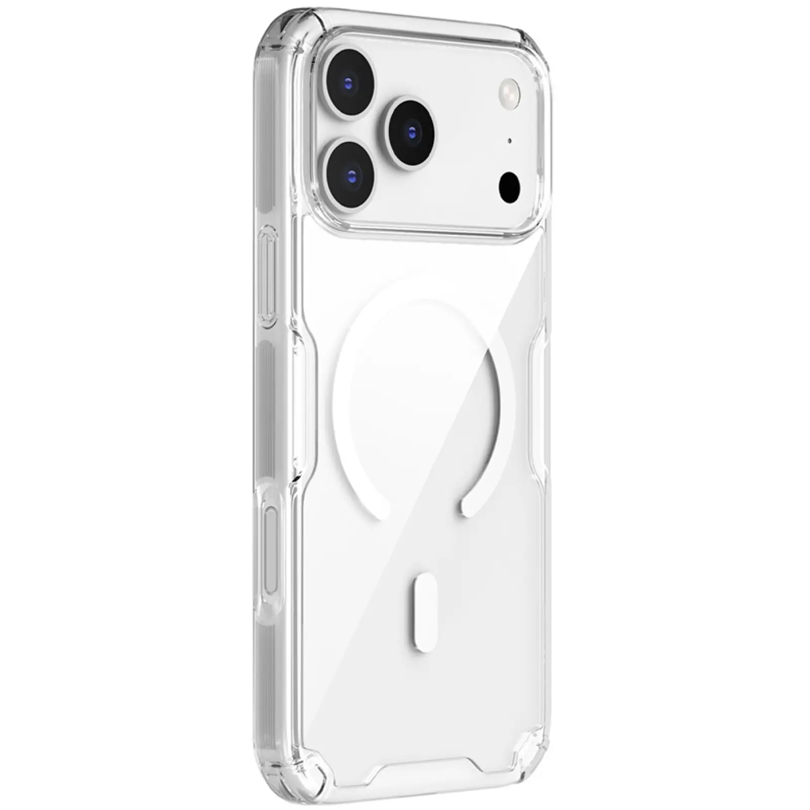 TPU etui Nillkin Nature Pro Magnetic do Apple iPhone 17 Pro / 18 Pro (6.3"), Bezbarwny (przejrzysty), TPU