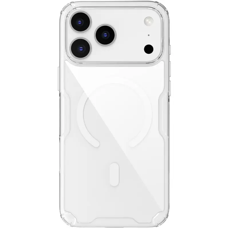 TPU etui Nillkin Nature Pro Magnetic do Apple iPhone 17 Pro / 18 Pro (6.3"), Bezbarwny (przejrzysty) 3, TPU