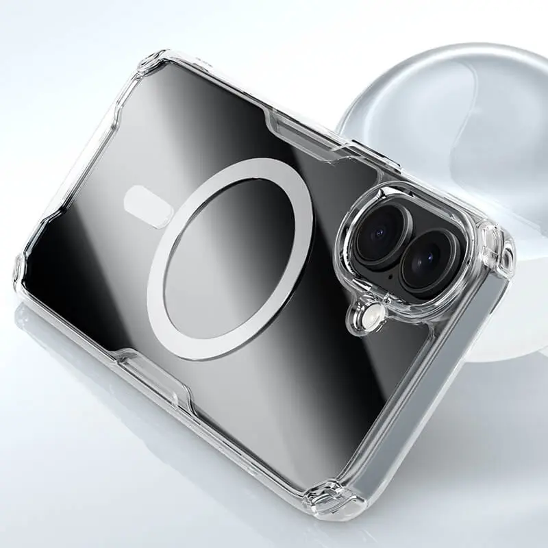 TPU etui Nillkin Nature Pro Magnetic do Apple iPhone 17 (6.3"), Bezbarwny (przejrzysty) 6, TPU
