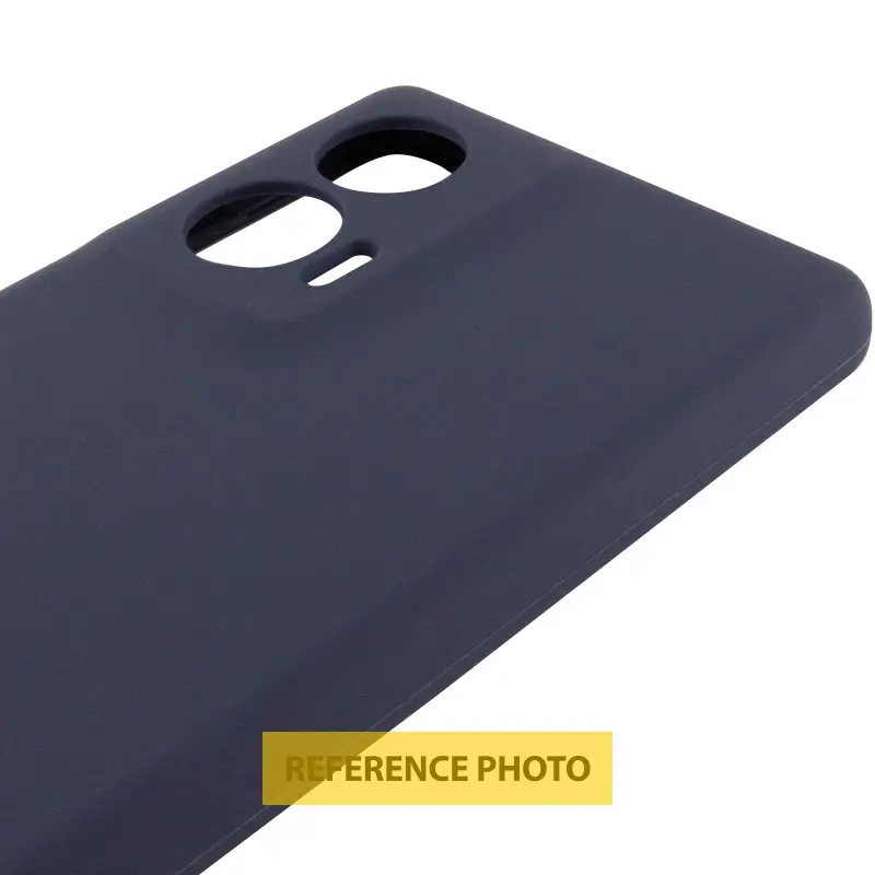 Чохол Silicone Cover (AA) для Motorola Moto G86 5G, Темно-синій / Midnight blue 3, TPU (термополіуретан)
