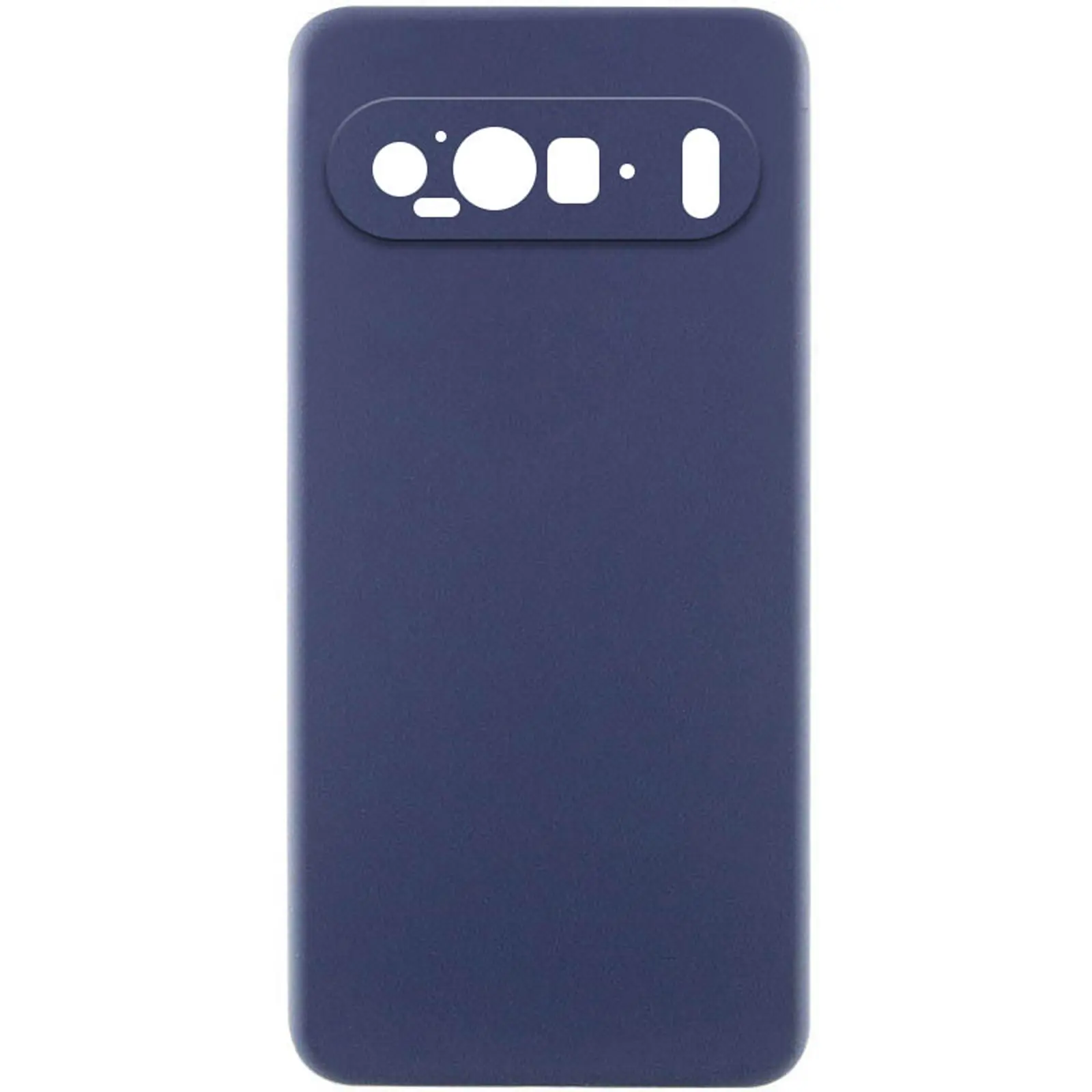 Etui Silicone Cover do Google Pixel 9 / 9 Pro, Ciemno-niebieski / Midnight blue, TPU (termopoliuretan)