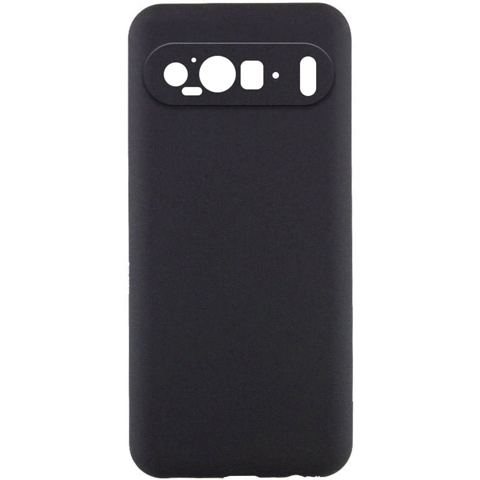 Etui Silicone Cover do Google Pixel 9 / 9 Pro, Czarny / Black, TPU (termopoliuretan)