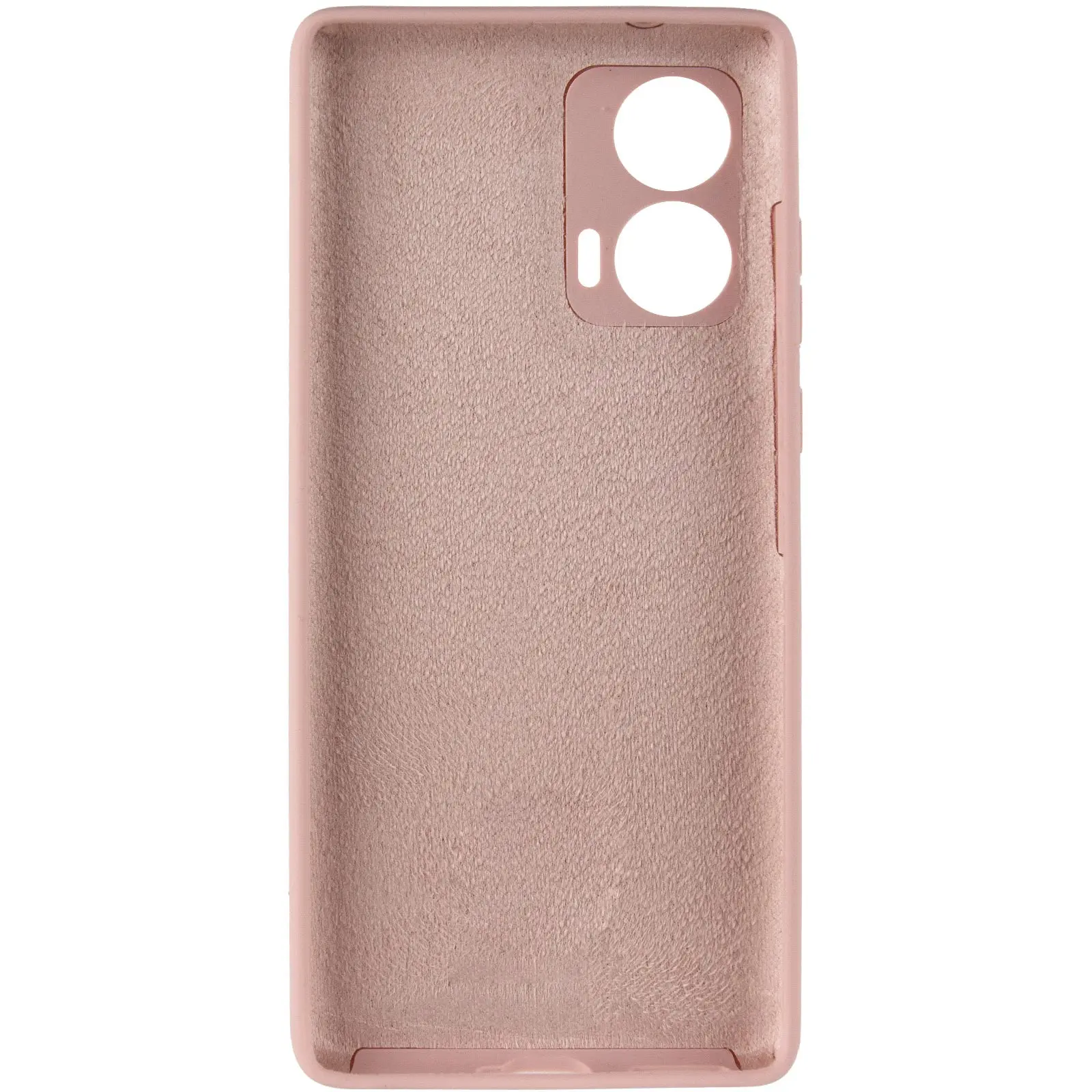 Etui Silicone Cover do Motorola Edge 50 Fusion, Różowy / Pink Sand 2, TPU (termopoliuretan)