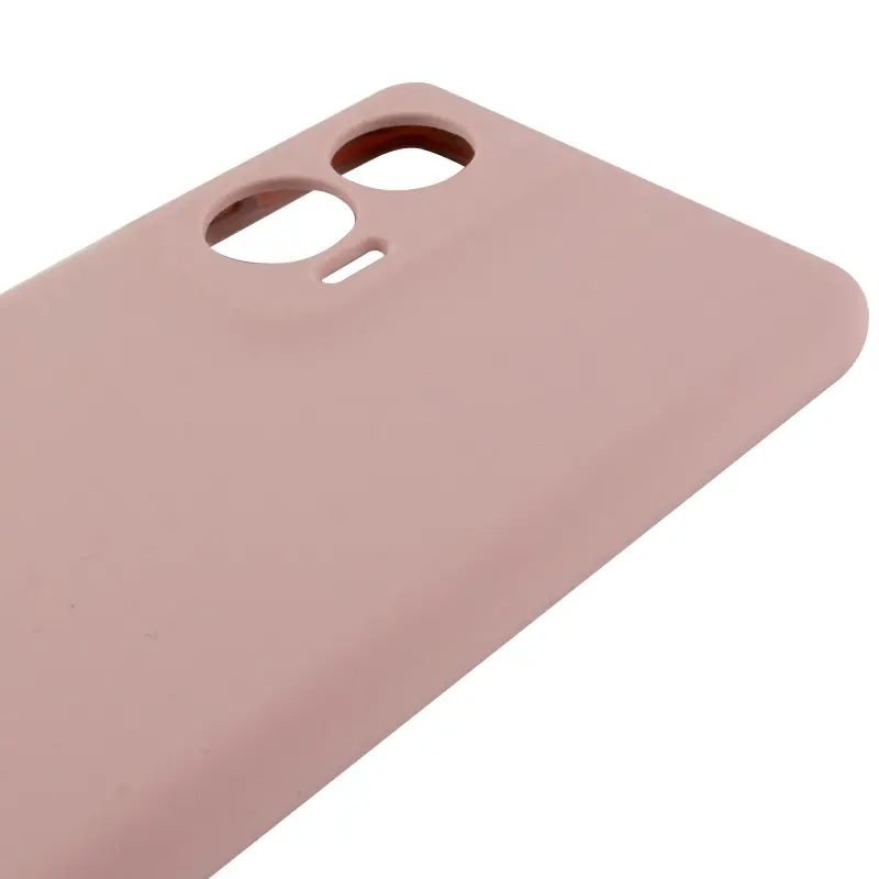 Etui Silicone Cover do Motorola Edge 50 Fusion, Różowy / Pink Sand 3, TPU (termopoliuretan)