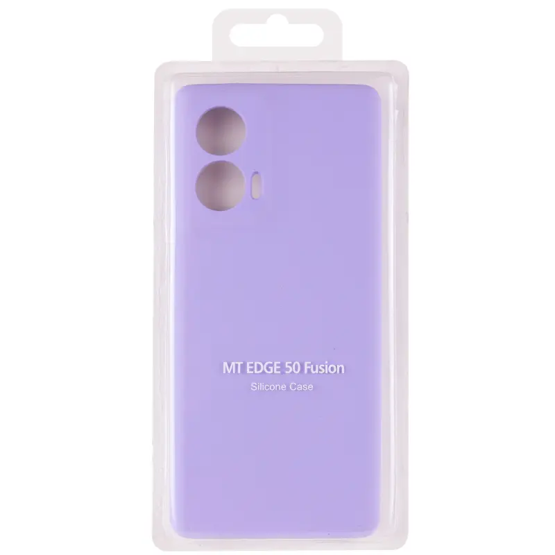 Etui Silicone Cover do Motorola Edge 50 Fusion, Lilac / Dasheen 3, TPU (termopoliuretan)