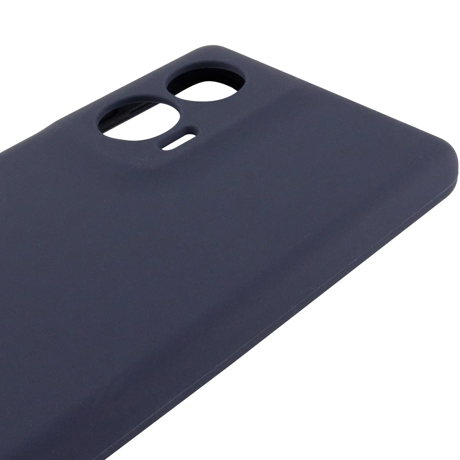 Etui Silicone Cover do Motorola Edge 50 Fusion, Ciemno-niebieski / Midnight blue 3, TPU (termopoliuretan)