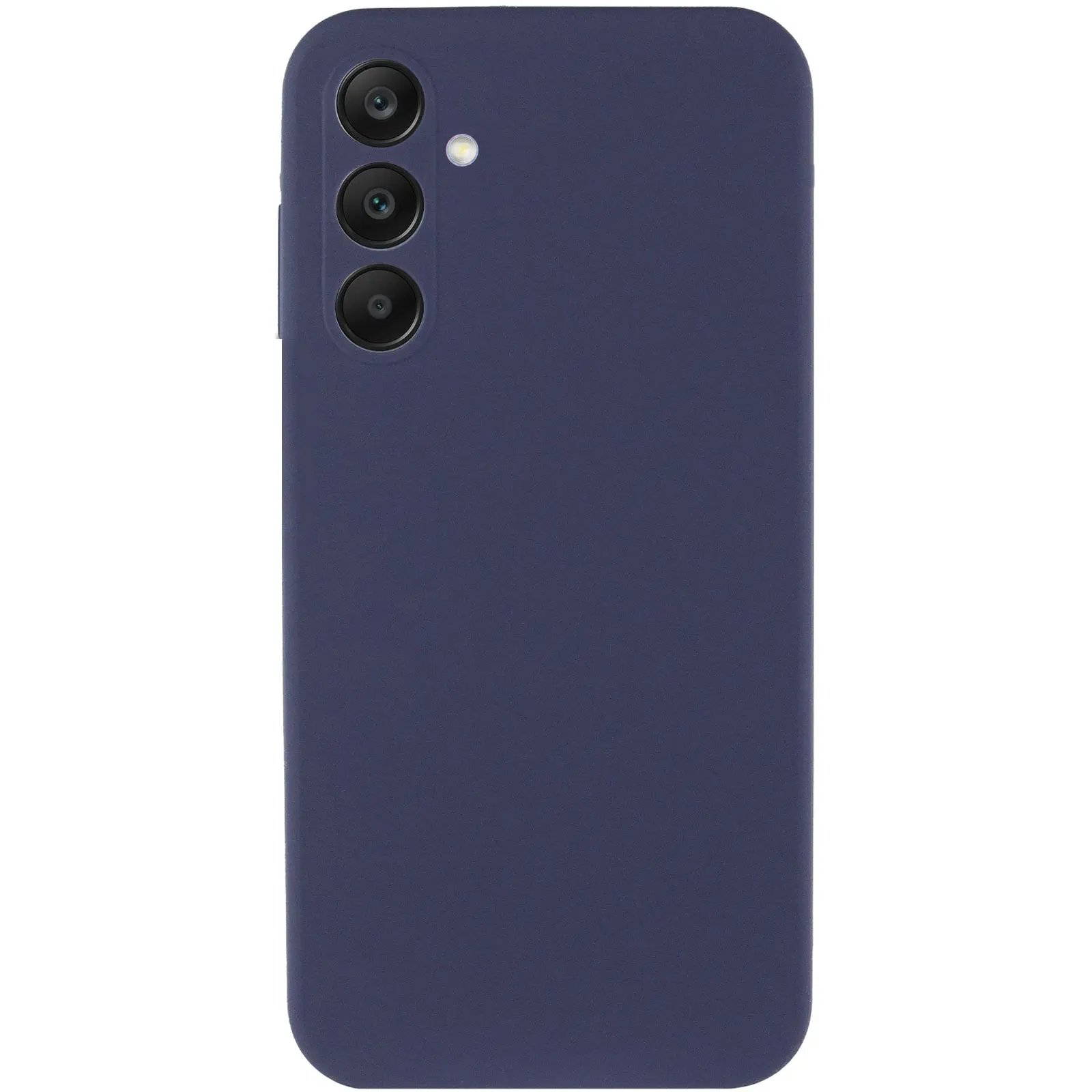 Etui Silicone Cover do Samsung Galaxy A55, Ciemno-niebieski / Midnight blue 1, TPU (termopoliuretan)