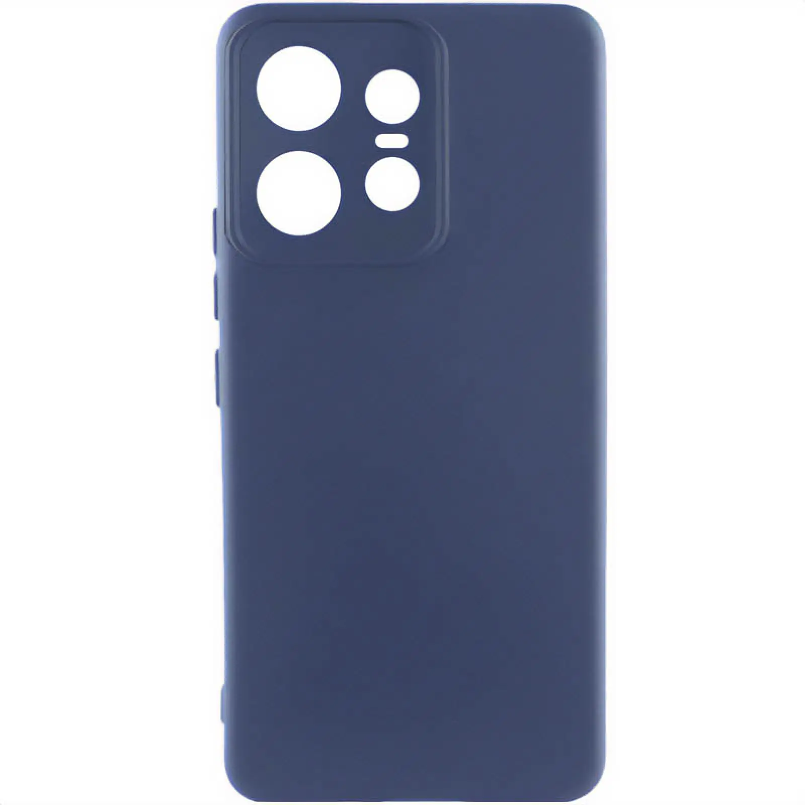 Чохол Silicone Cover (AA) для Motorola Edge 50 Pro, Темно-синій / Midnight blue, TPU (термополіуретан)