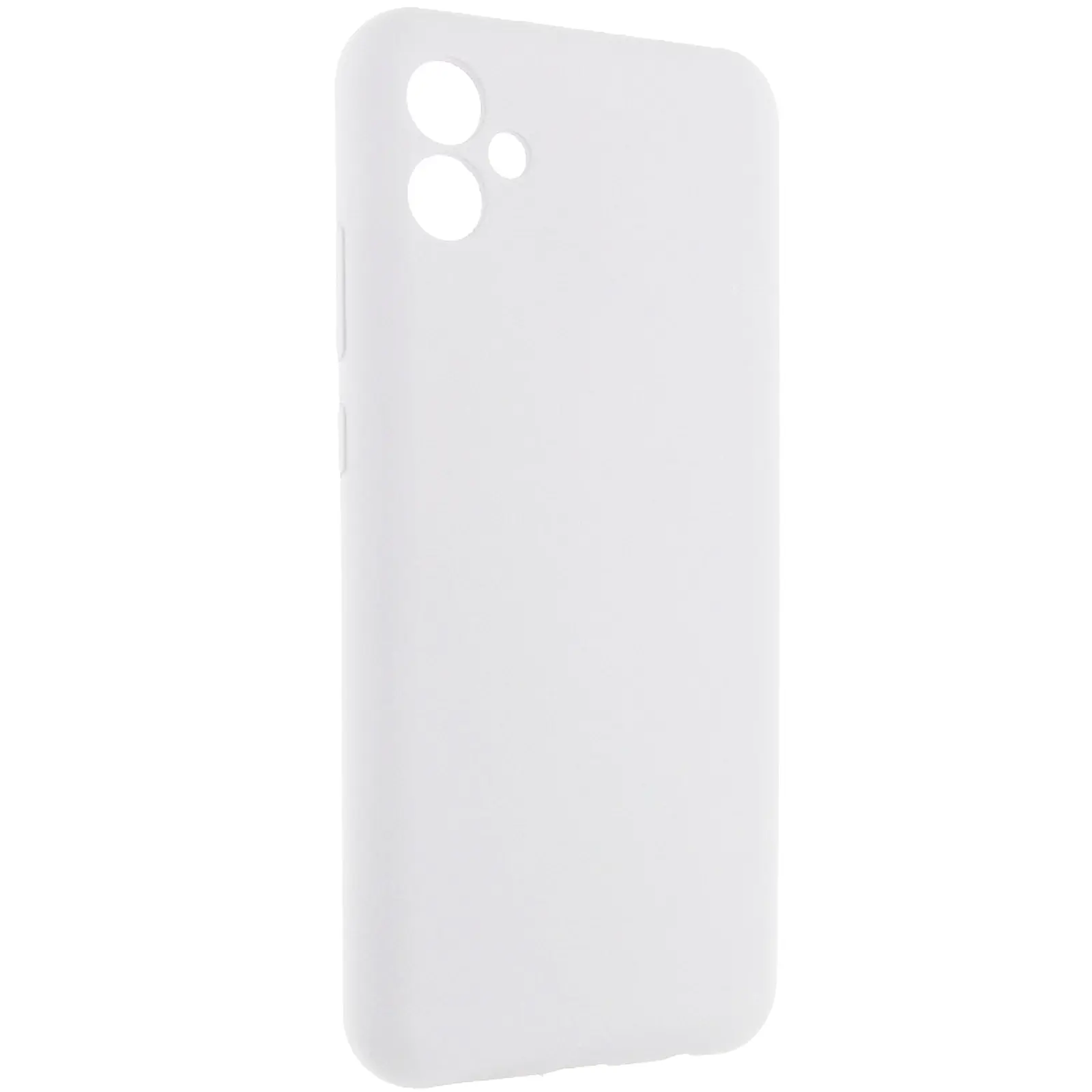 Etui Silicone Cover do Samsung Galaxy A06, Biały / White, TPU (termopoliuretan)