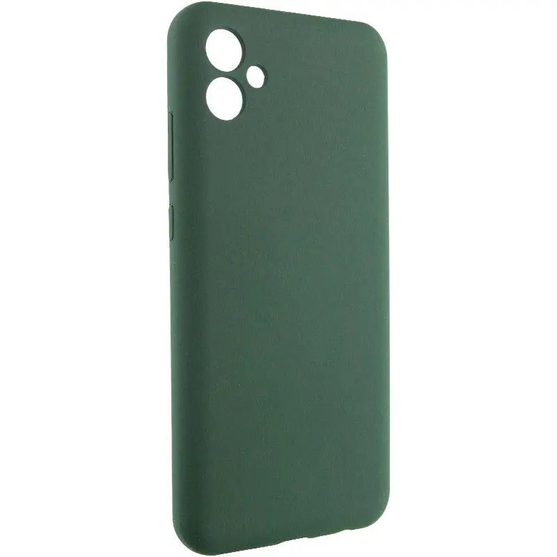 Etui Silicone Cover do Samsung Galaxy A06, Zielony / Dark green, TPU (termopoliuretan)