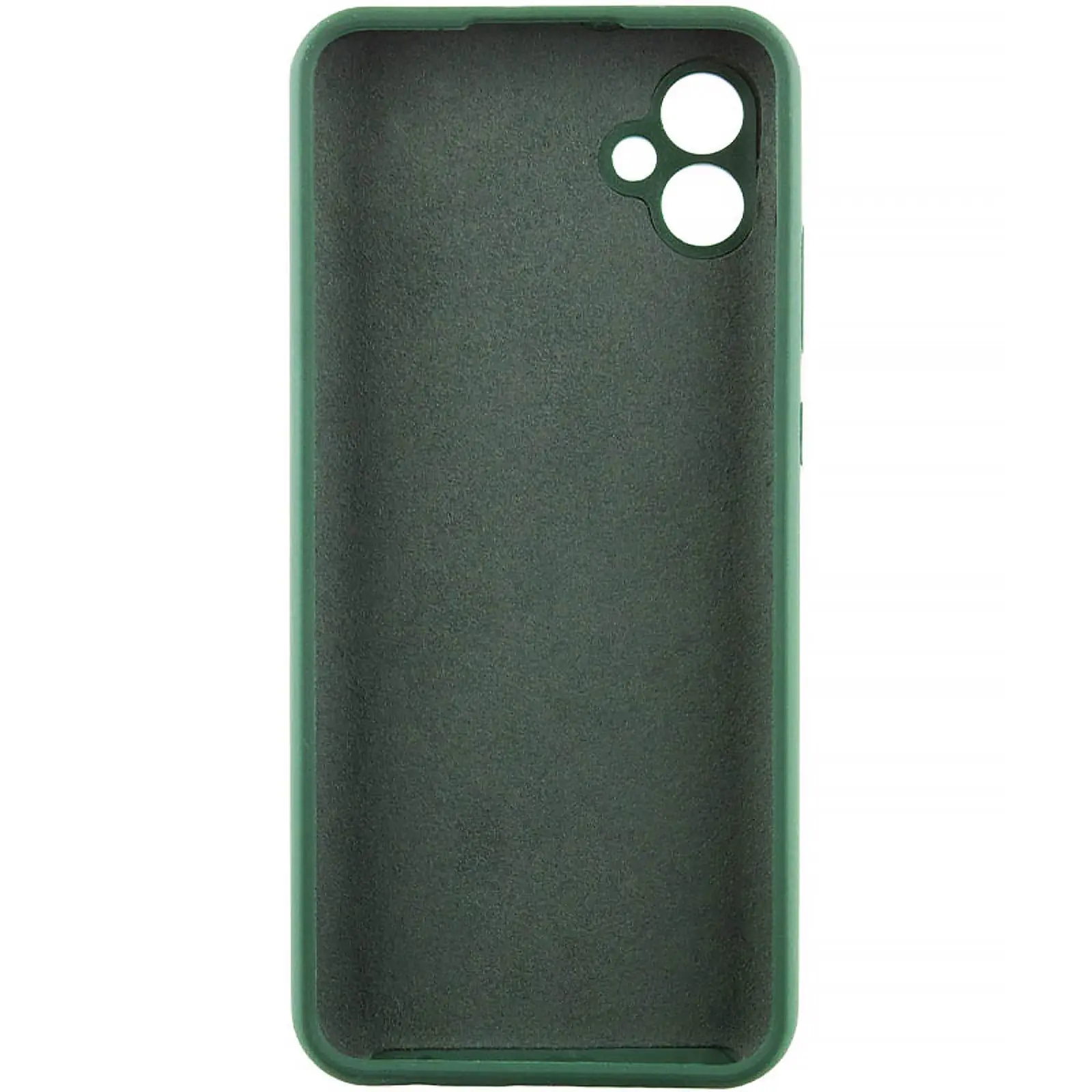 Etui Silicone Cover do Samsung Galaxy A06, Zielony / Dark green 2, TPU (termopoliuretan)