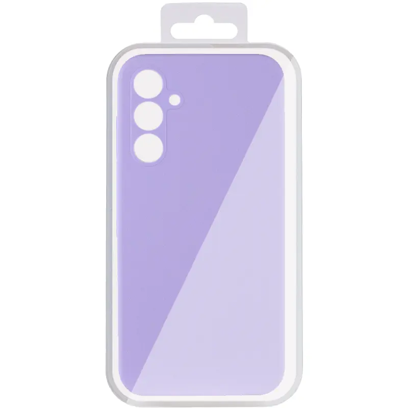 Чохол Silicone Cover (AA) для Samsung Galaxy A36 5G, Бузковий / Dasheen 2, TPU (термополіуретан)