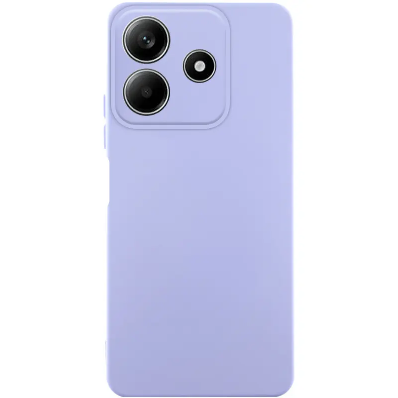 Case Silicone Cover for Xiaomi Redmi Note 14 5G, Lilac / Dasheen, TPU (thermopolyurethane)