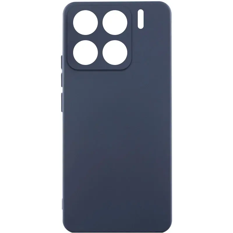 Etui Silicone Cover do Xiaomi 15, Ciemno-niebieski / Midnight blue, TPU (termopoliuretan)