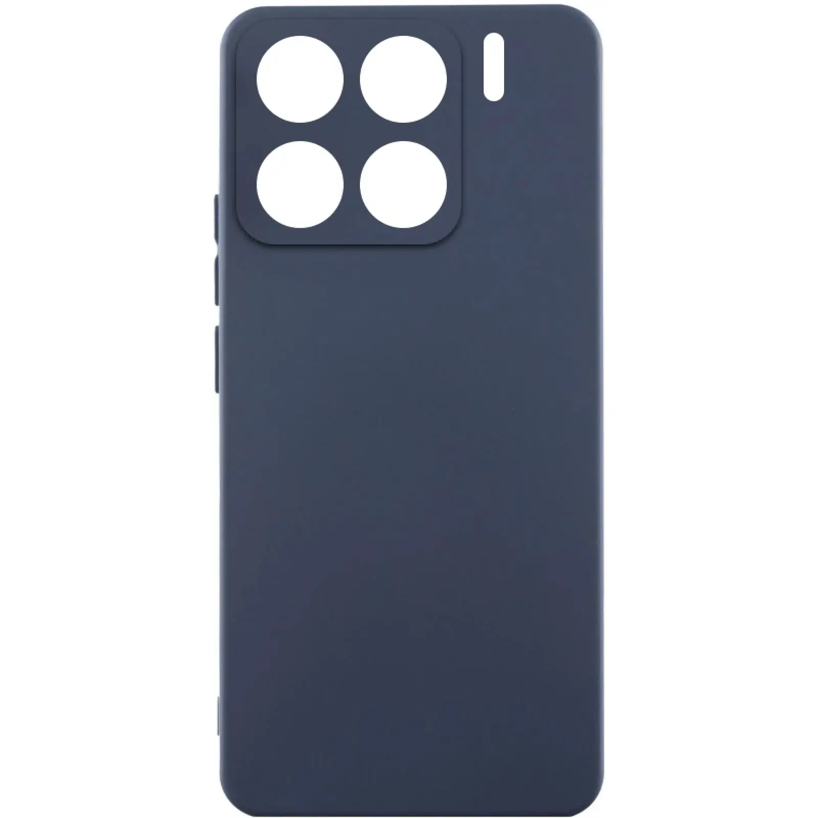 Etui Silicone Cover do Xiaomi 15, Ciemno-niebieski / Midnight blue, TPU (termopoliuretan)