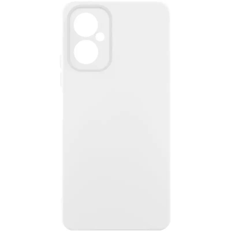 Чохол Silicone Cover (AA) для Motorola Moto G55 5G, Білий / White, TPU (термополіуретан)