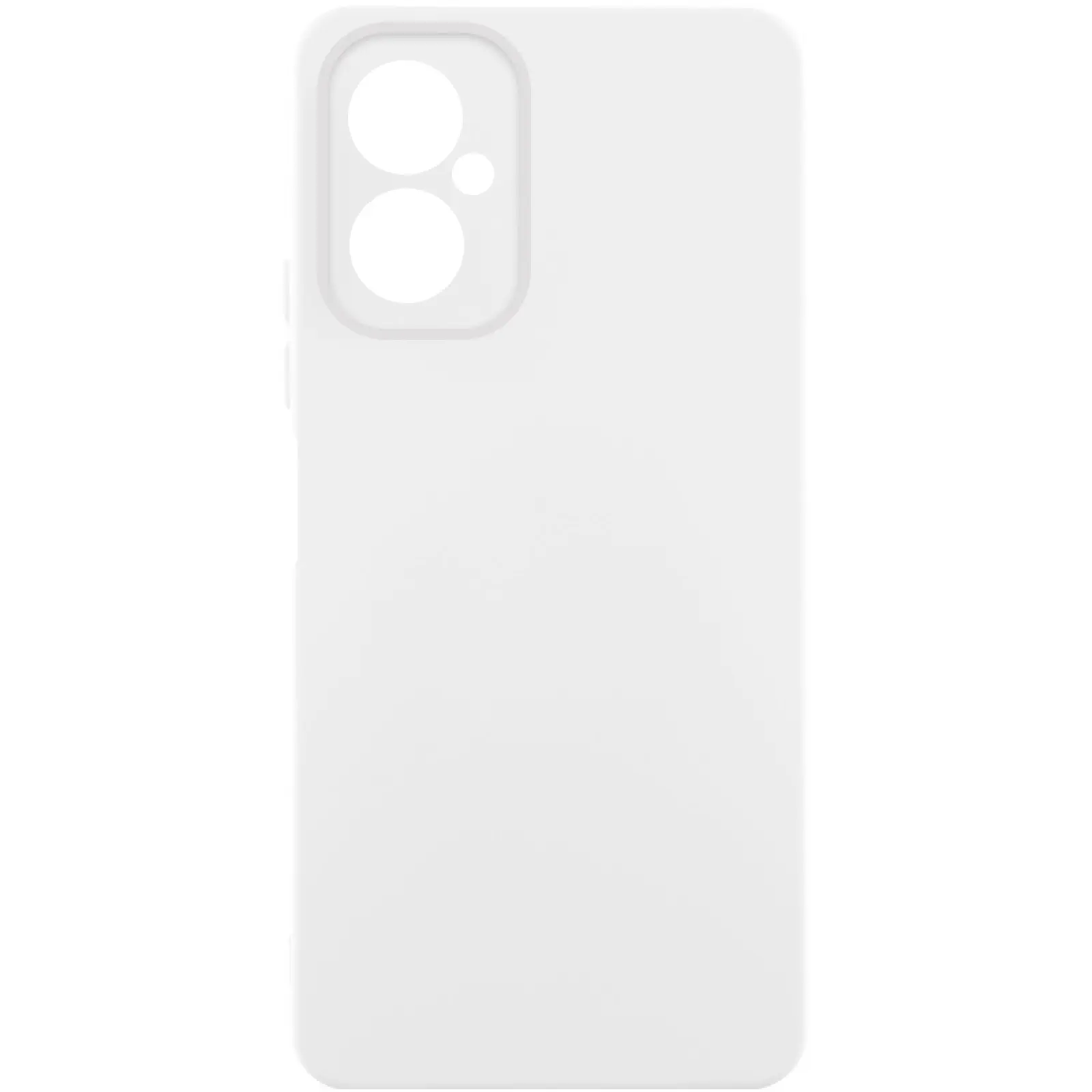 Чохол Silicone Cover (AA) для Motorola Moto G55 5G, Білий / White, TPU (термополіуретан)