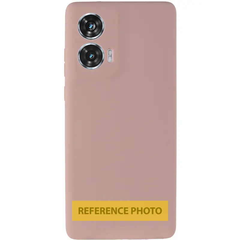 Etui Silicone Cover do Motorola Edge 50 Neo, Różowy / Pink Sand 1, TPU (termopoliuretan)