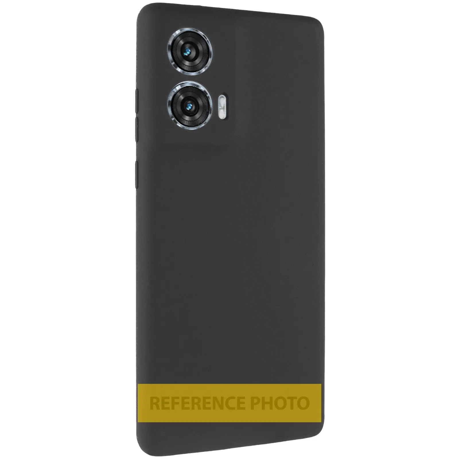 Etui Silicone Cover do Motorola Edge 50 Neo, Czarny / Black, TPU (termopoliuretan)